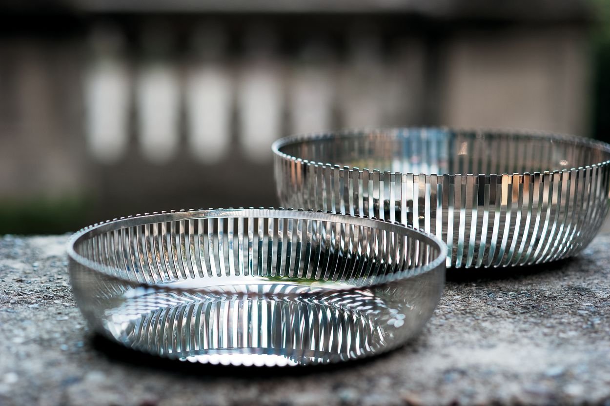 Alessi Fruitschaal 15 cm - Zilver RVS