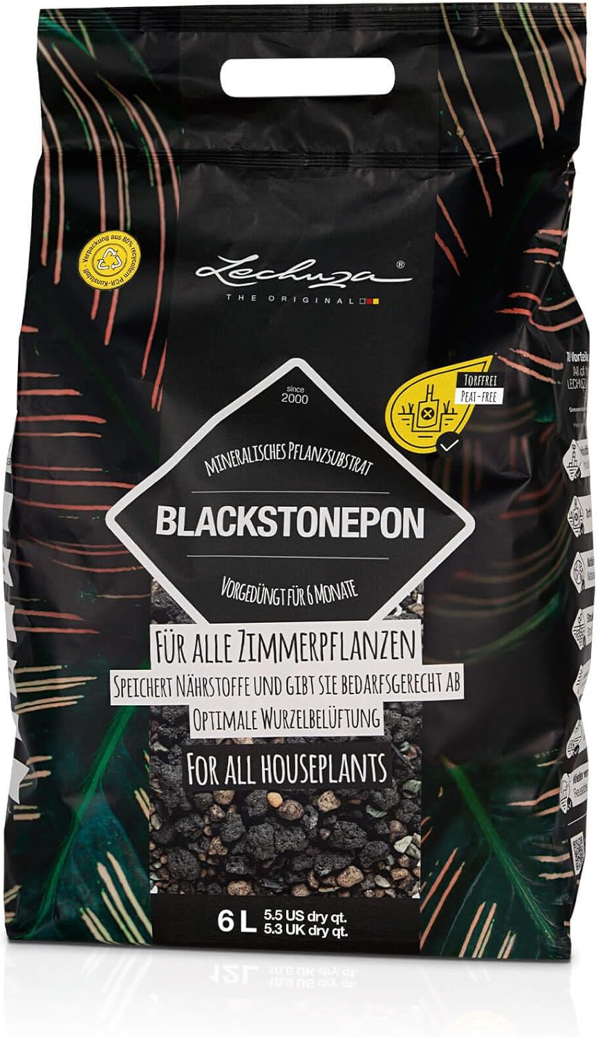 BLACKSTONEPON Pre-fertilized Potting Soil for Indoor Houseplants, 1.4 US.Dry.gal