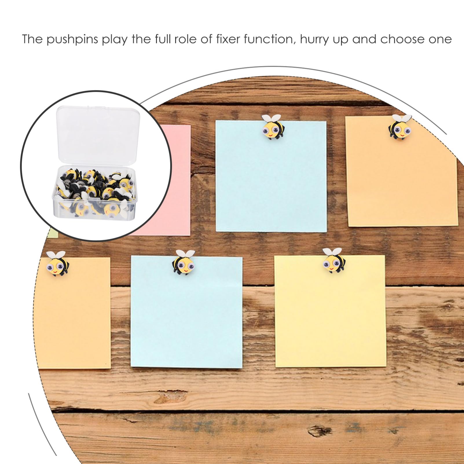 Operitacx 5 Sätze Cartoon Push Pins Bunte Daumennägel Für Pinnwände Und Karten Praktische Stecknadeln Für Büro Und Zuhause Für Poster Und Erinnerungen 20 Stück * 5
