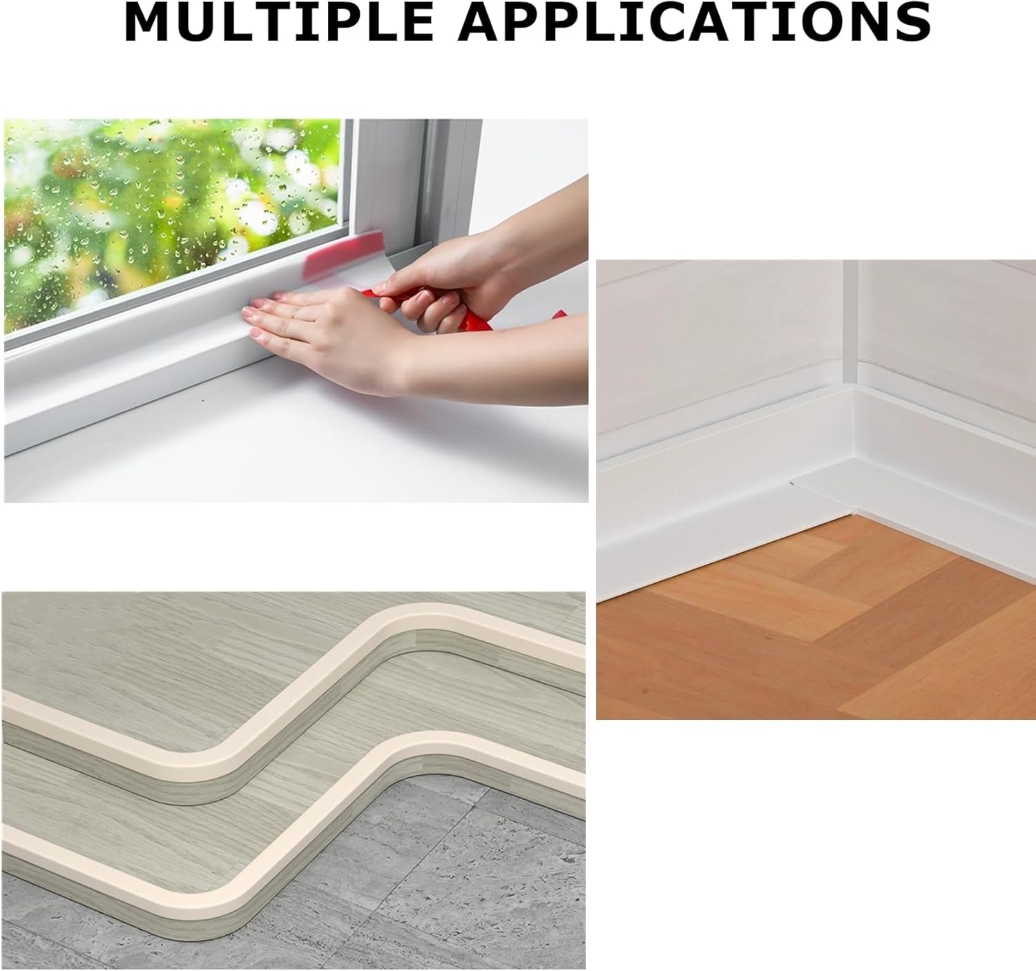 PVC Quadrant Trim, Corner Edging Strip,20FT×40mm Protector Moulding Peel and Stick Guards, Self Adhesive Molding(Gilded Gold)