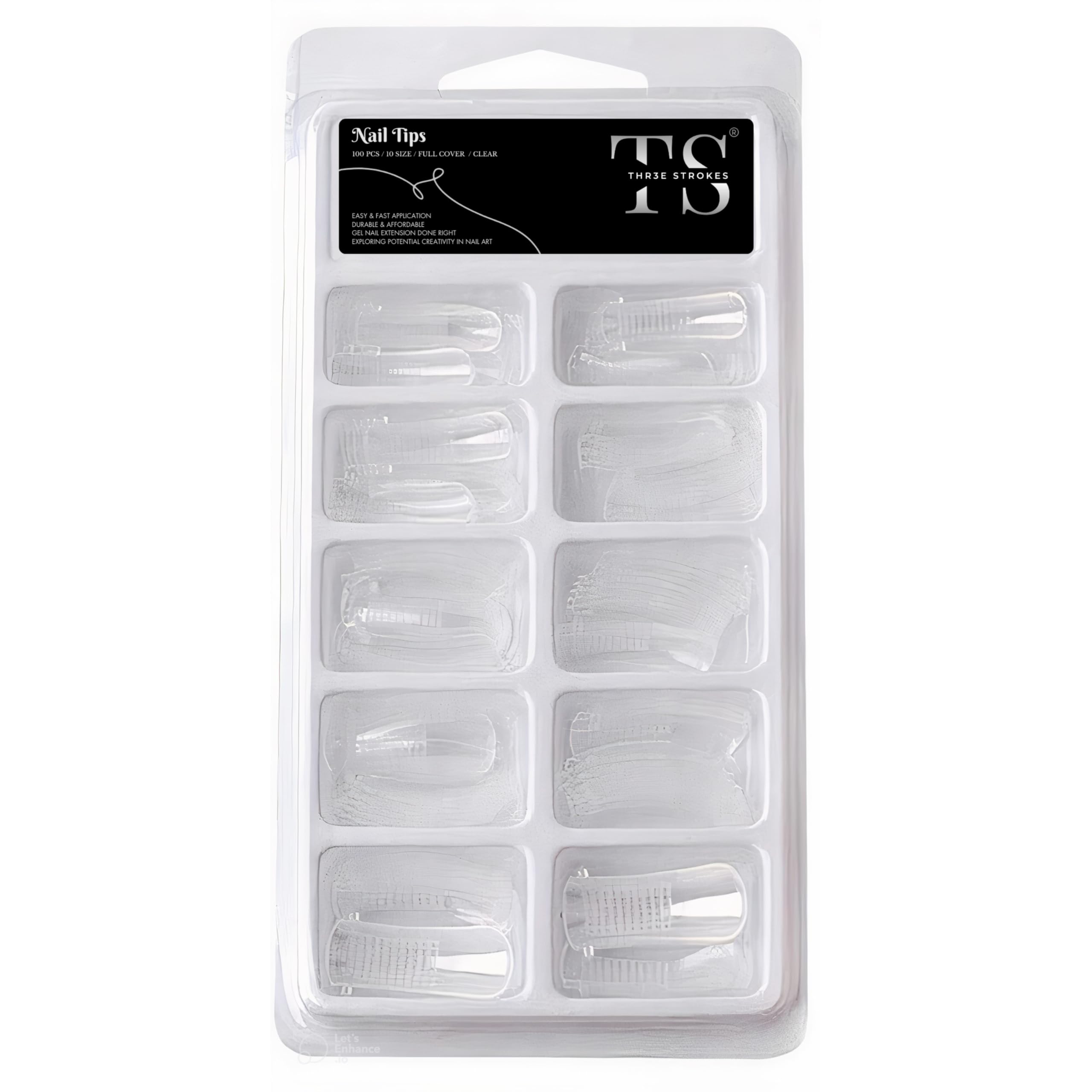Poly Extension Gel Dual Nail Forms - 100pcs Poly Nail Gel Forms Acrylic Nails Mold Artificial UV Gel DIY Polish Manicure Tool-image-41