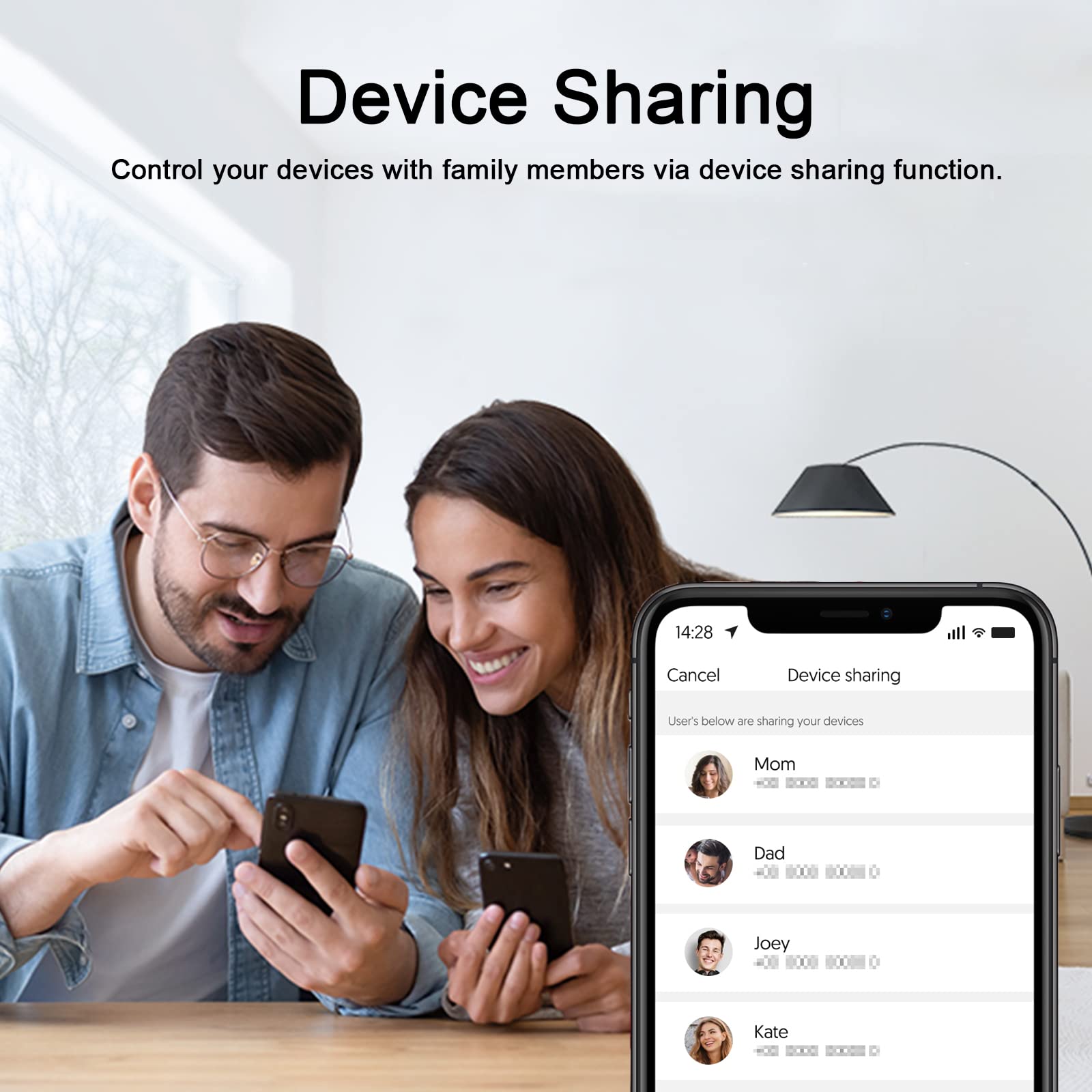 ZigBee Prise Connectée, Prise Intelligente avec Surveillance de la consommation, 16A Alexa Prise avec Contrôle à Distance compatible Alexa/Google Home,Fonction de Temps,Commande Vocale,Hub Requis 4PCS