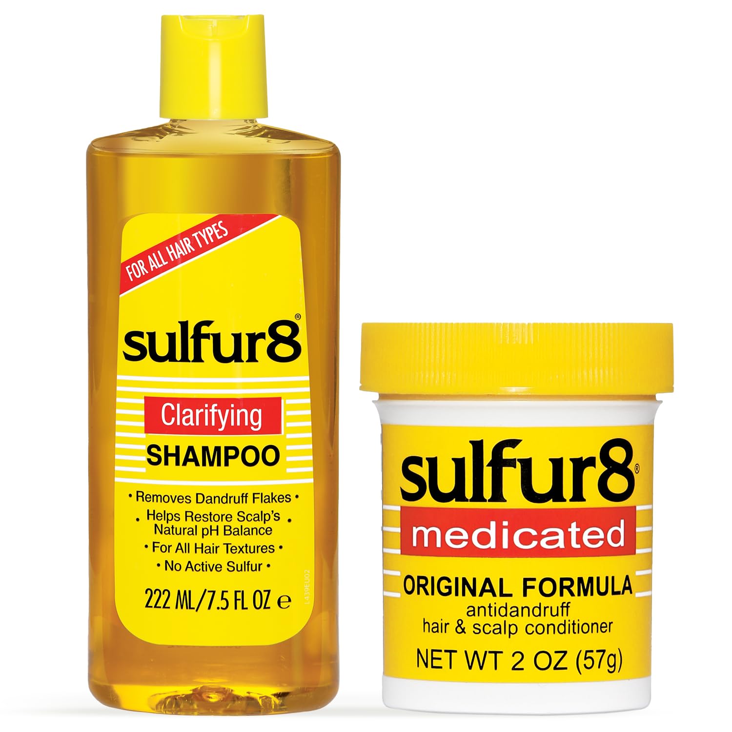 Sulfur8 Anti-Dandruff Shampoo and Conditioner Duo
