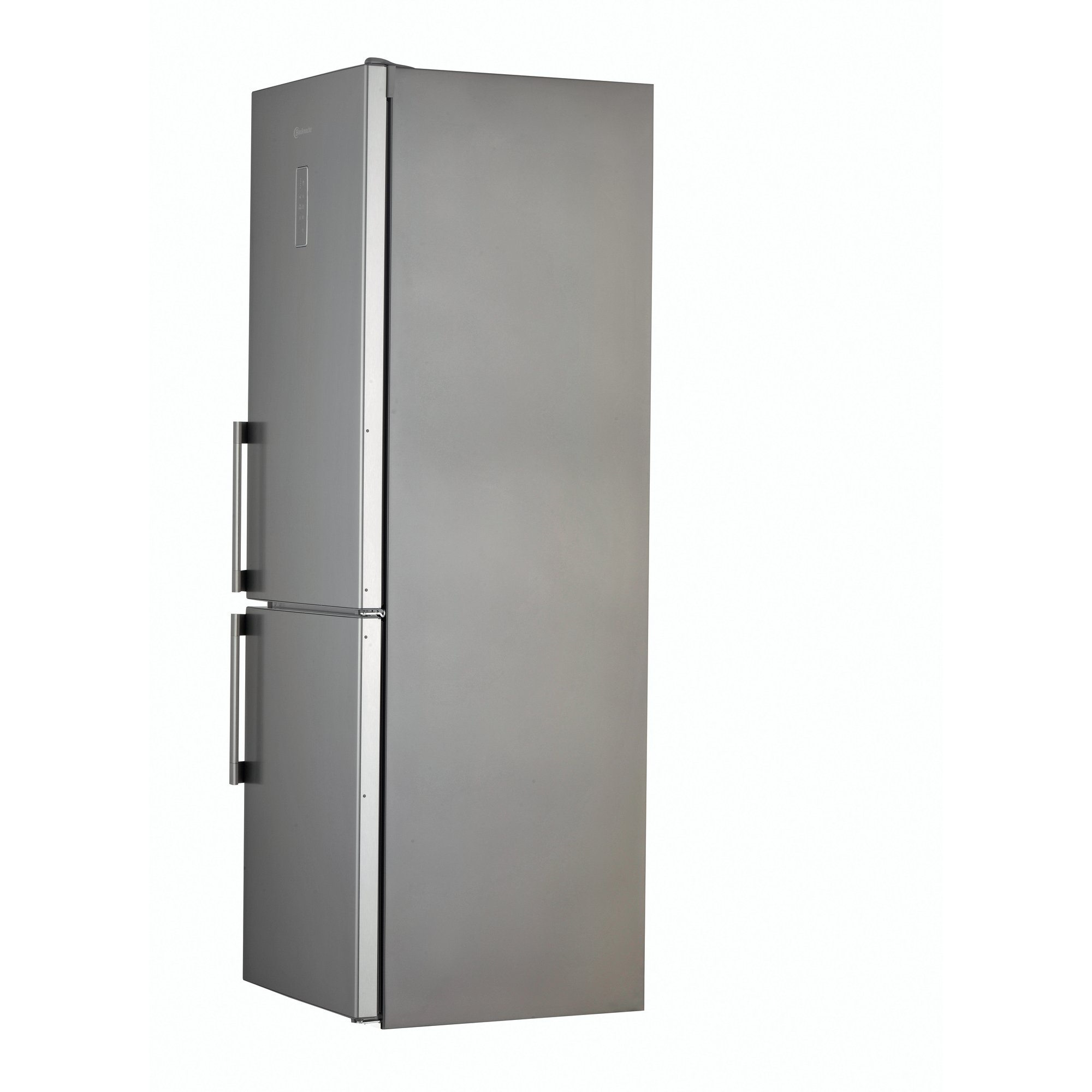 Bauknecht KGNF 185 A2+ IN Réfrigérateur-congélateur/A++ / 189 cm de hauteur / 244 kWh/an/réfrigérateur 222 L/congélateur 94 L/Ultimate NoFrost/Pro Touch en acier inoxydable