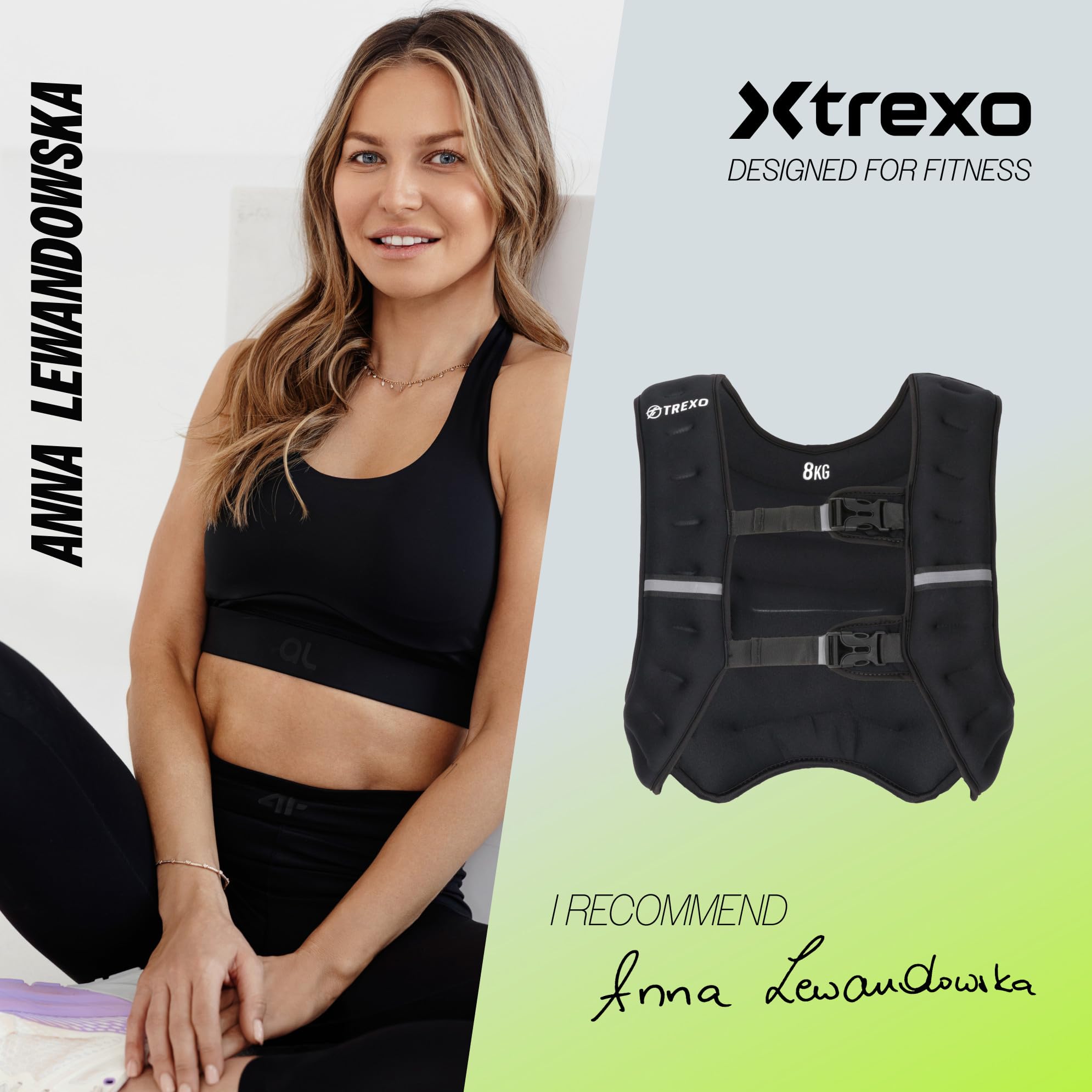 Trainingsweste mit Gewichten 5/8/10 KG