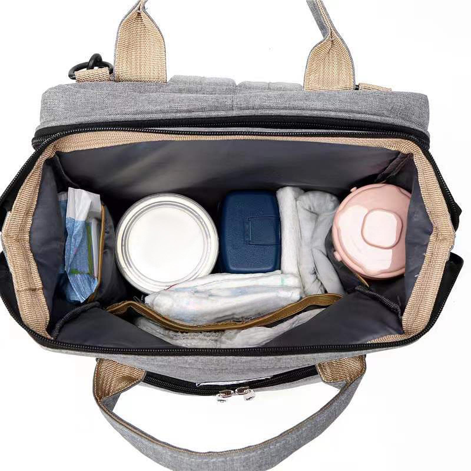 ATORSE™ Diaper Bag Backpack Oxford Cloth for Mom Dad with Changing Station Nappy Bag|Baby | Diapering | Diaper Bags-image-49