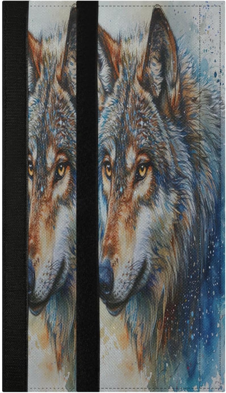 Wolf Refrigerator Door Handle Covers Set of 2, Kitchen Appliances Fridge Microwave Dishwasher Door Handle Protector Covers