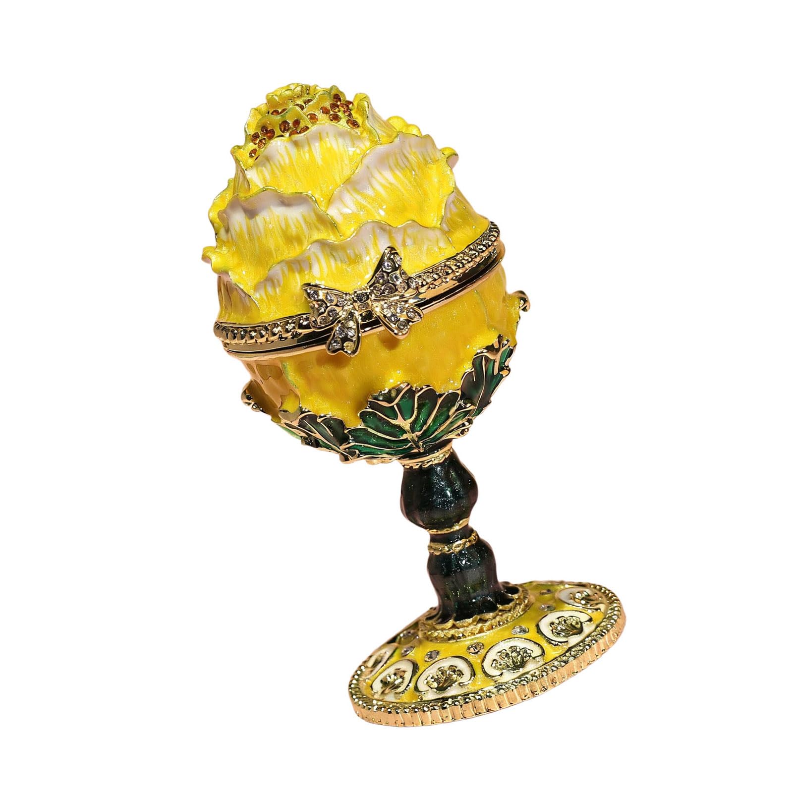 Kalttoy Multipurpose Tall Easter Eggs Box with Intricate Pattern As a Gift or Personalize Collection Piece Seasonal Eggs Shaped Gift Case