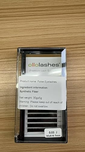 Miniatura 9 de Extensiones de pestañas inferiores Rizo J de 0.006 in, mezcla de 0.157-0.276 in, 0.157 in, 0.197 in, 0.236 in, 0.276 in, color negro, suministros