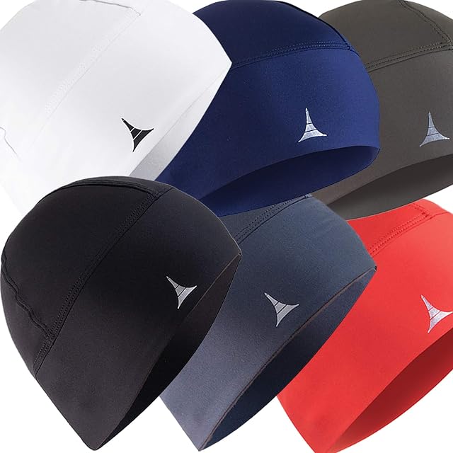 Helmet Liner Sweat Wicking Skull Cap Beanie Ultimate Performance Moisture Wicking Fits Under Helmets