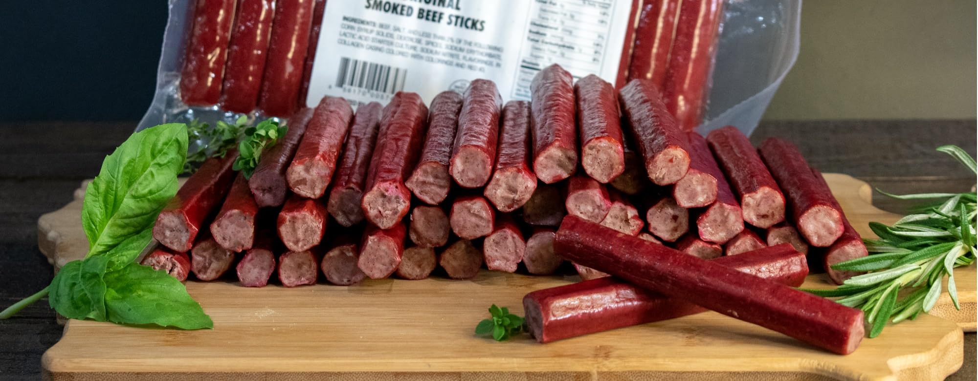 Smoked Beef Sticks, Cheesy Jalapeno, 27-oz. - IS-SBS27CSP