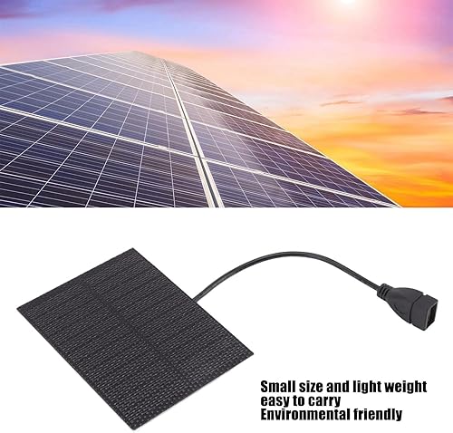 Miniatura 2 de Cargador de panel solar, panel solar portátil al aire libre - Cargador de teléfono solar portátil de 5 W 5 V para teléfonos inteligentes, tabletas y