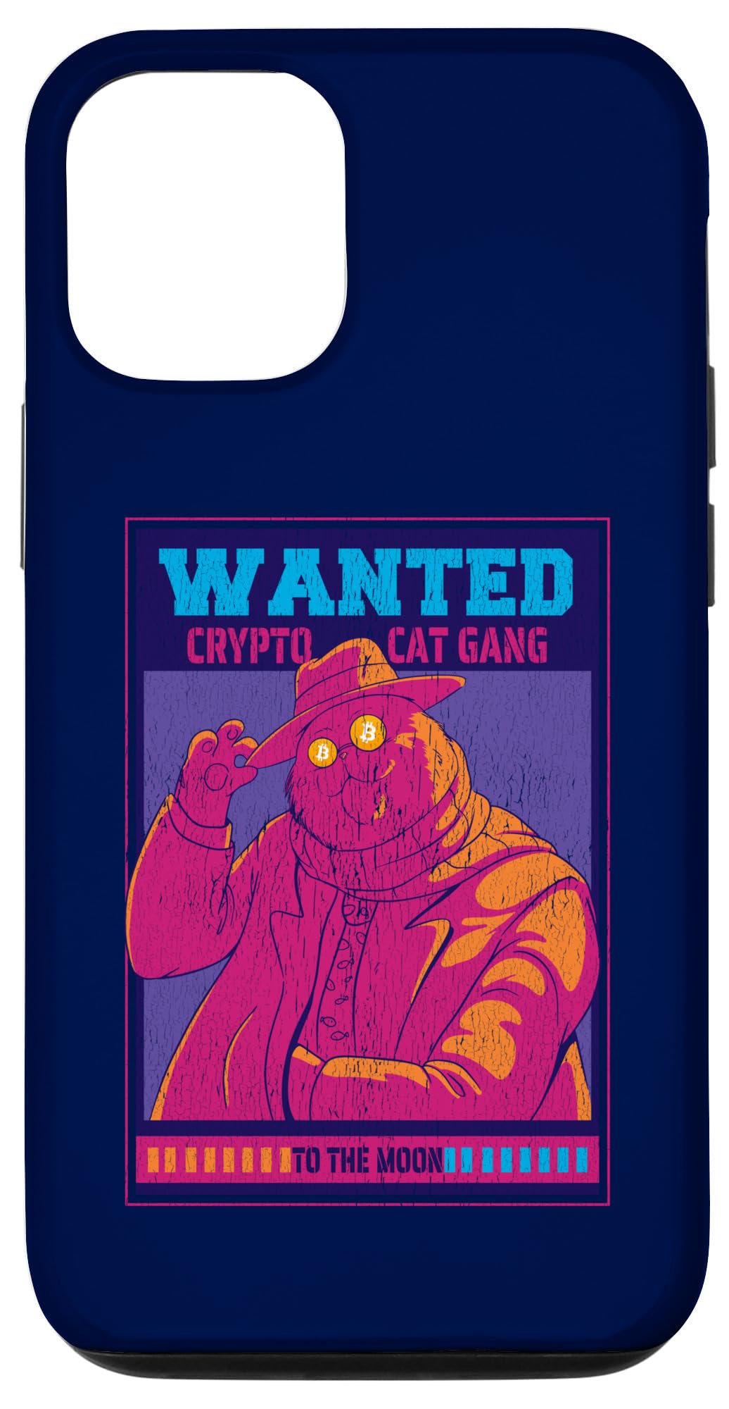 Amazon.com: iPhone 14 Pro Bitcoin Gangster Cat With Sunglasses BTC Crypto  Hodl Case : Cell Phones & Accessories