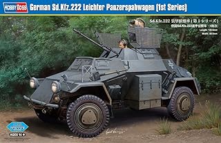 Hobby Boss SD.KFZ.222 German Leichter Panzerspahwag Military Vehicle