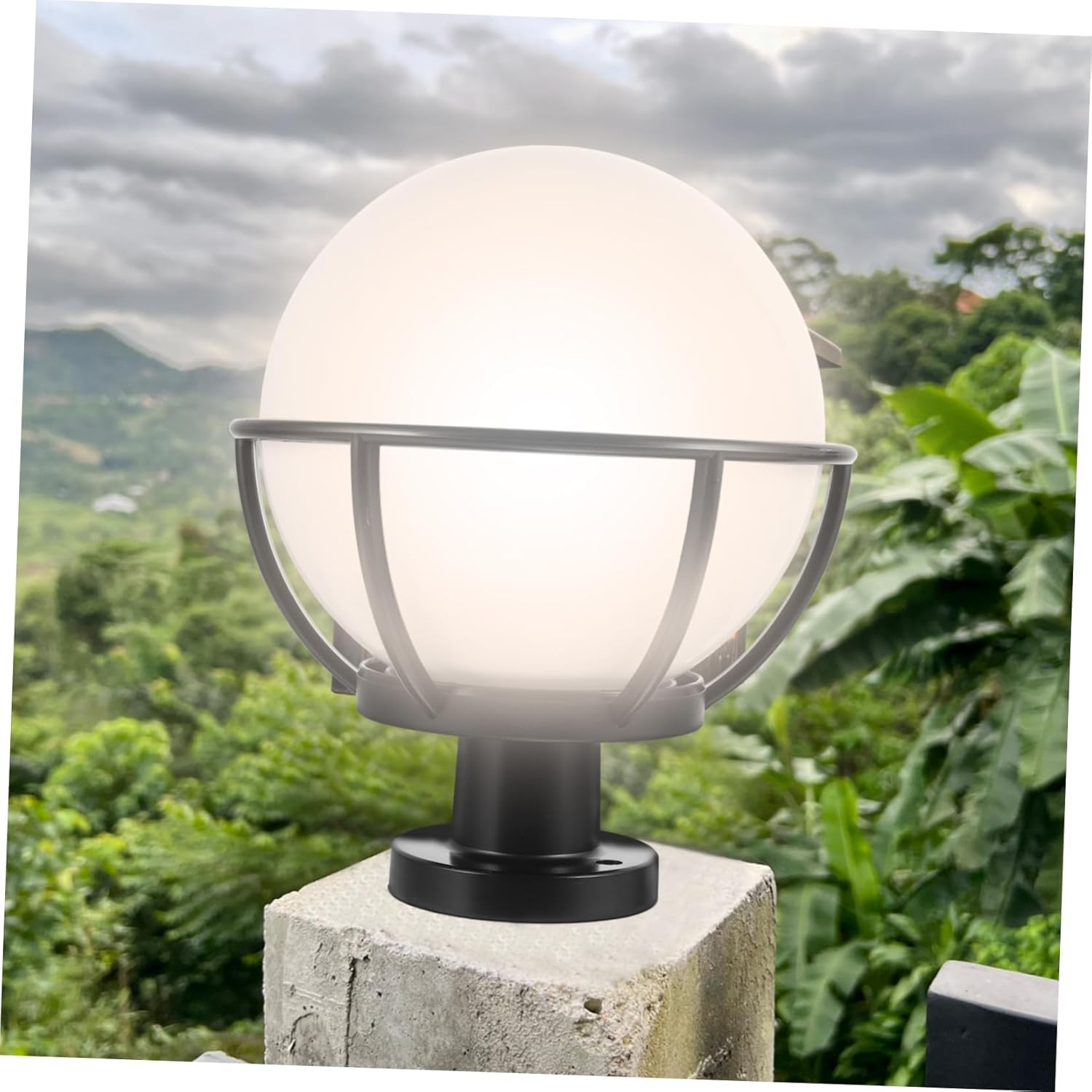 VICASKY 1set Lampshade Globe Lamp Cover Minimalist Design Craftsmanship Outdoor Lighting Fixture