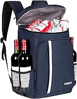 Vista 10 de FORICH Mochila enfriadora a prueba de fugas, aislada, impermeable, ligera, suave, para la playa, para hombres y mujeres, para trabajo, almuerzo