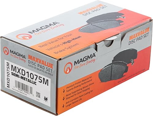 Miniatura 4 de MAGMA Fire Born Braking Pastillas de freno semimetálicas, delanteras MXD1075M