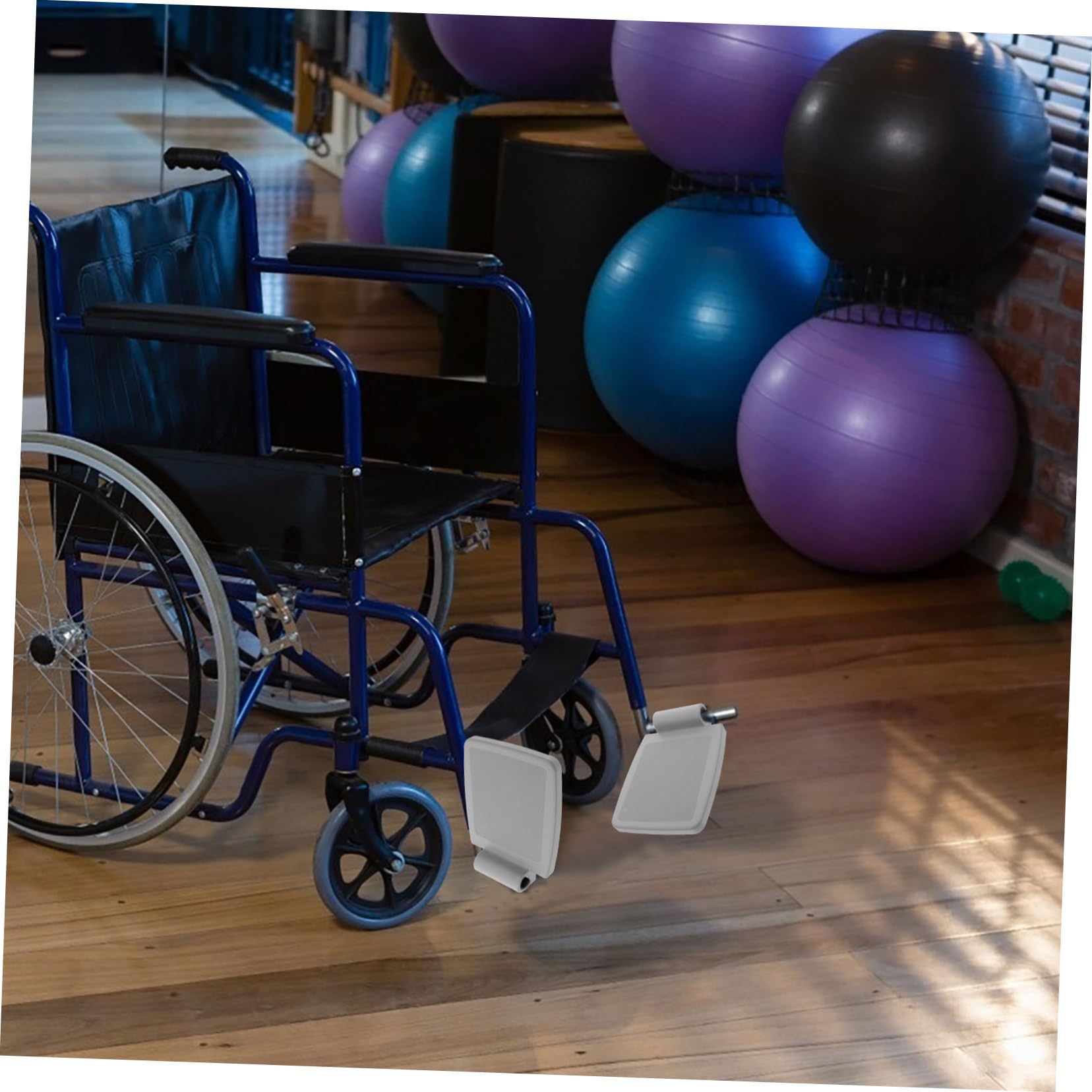 FRCOLOR 10 Uds Reposapiés Para Silla De Ruedas Reposapiés De Repuesto Para Silla De Ruedas De Repuesto Para a De as Universal Para a De as Pedal