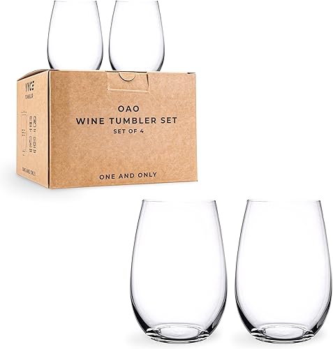 Miniatura 5 de VYCE Vaso de vino  OAO One And Only - Juego de 12
