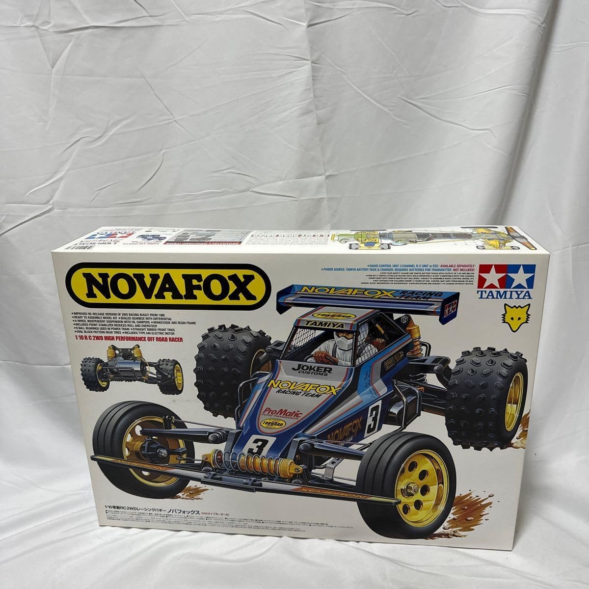 タミヤ 1/10 2WD レーシングバギー ノバフォックス 田宮模型 TAMIYA