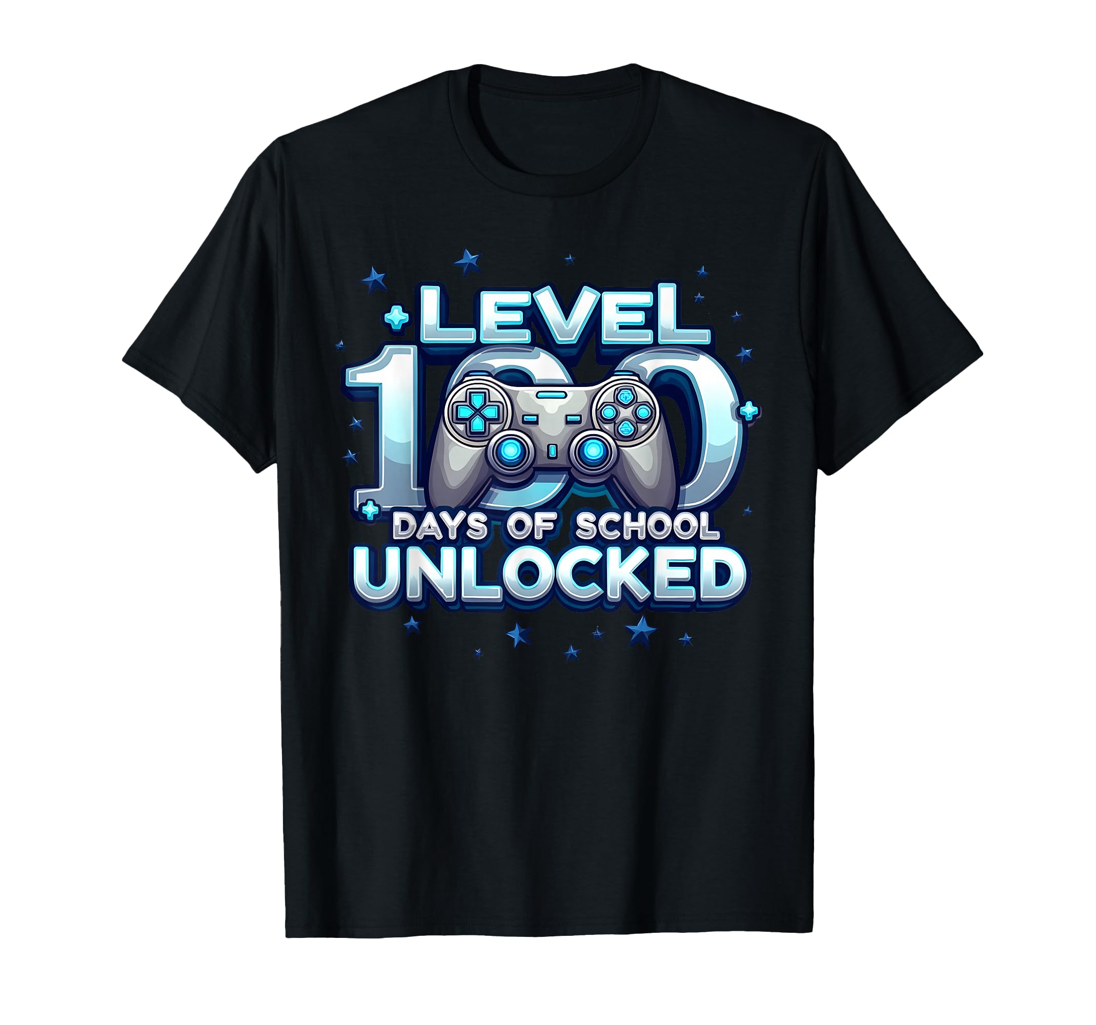 Level 100 Days Of School Unlocked Boys 100th Day Of School T-Shirt