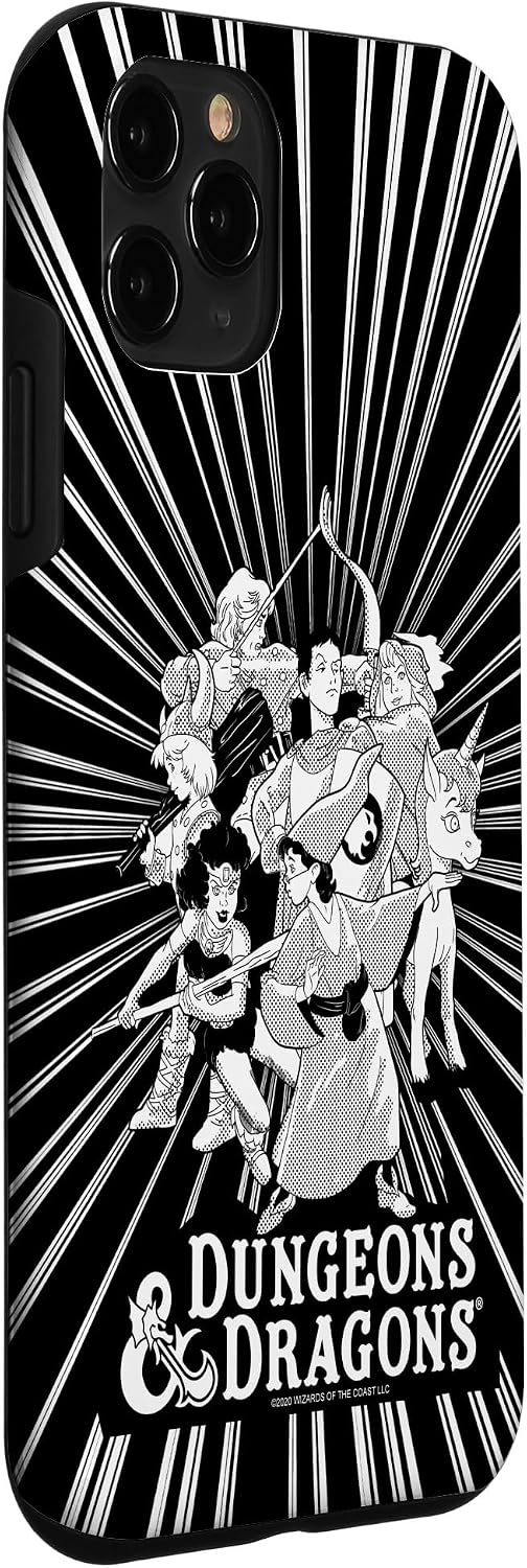 iPhone 11 Pro Dungeons & Dragons Black & White Group Shot Case