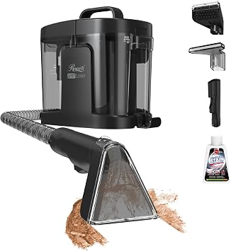 Rosewill Multi-Purpose Portable Carpet and Upholstery Cleaner, Powerful Suction 17 KPa Spot Cleaner, 550W Motor, Car and Auto Detailer, Stain/Spot Remover; Versatile Use Carpet, Sofa, Pet Hair