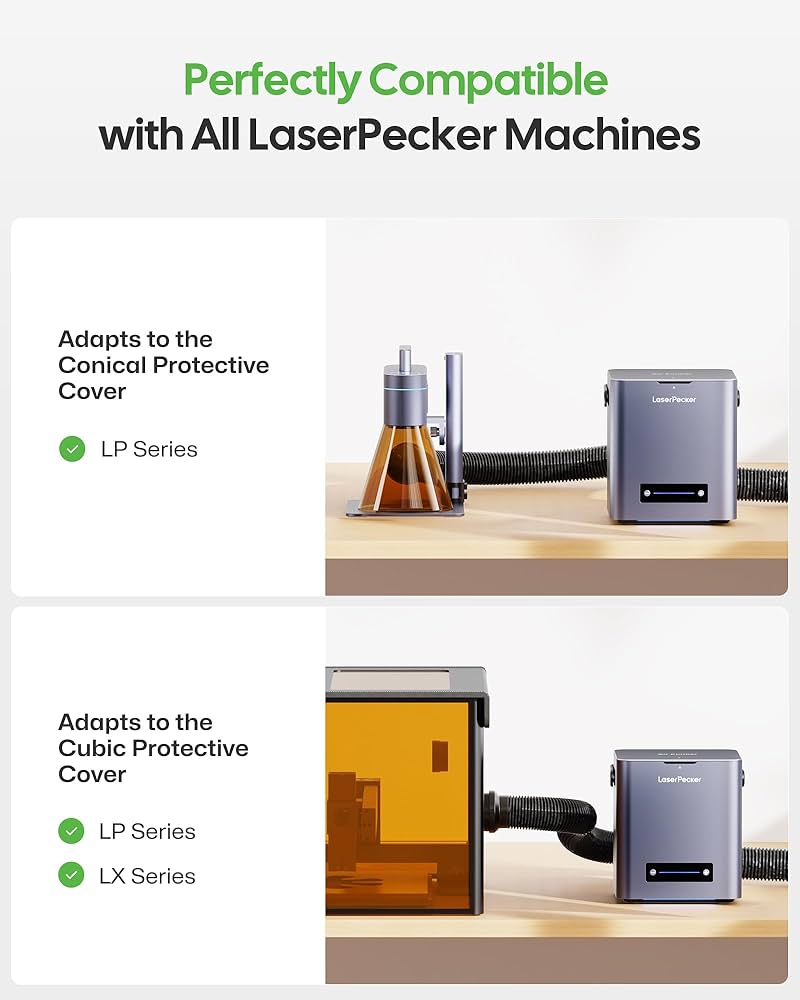 Amazon.com: LaserPecker Air Purifier & Fume Extractor for Laser