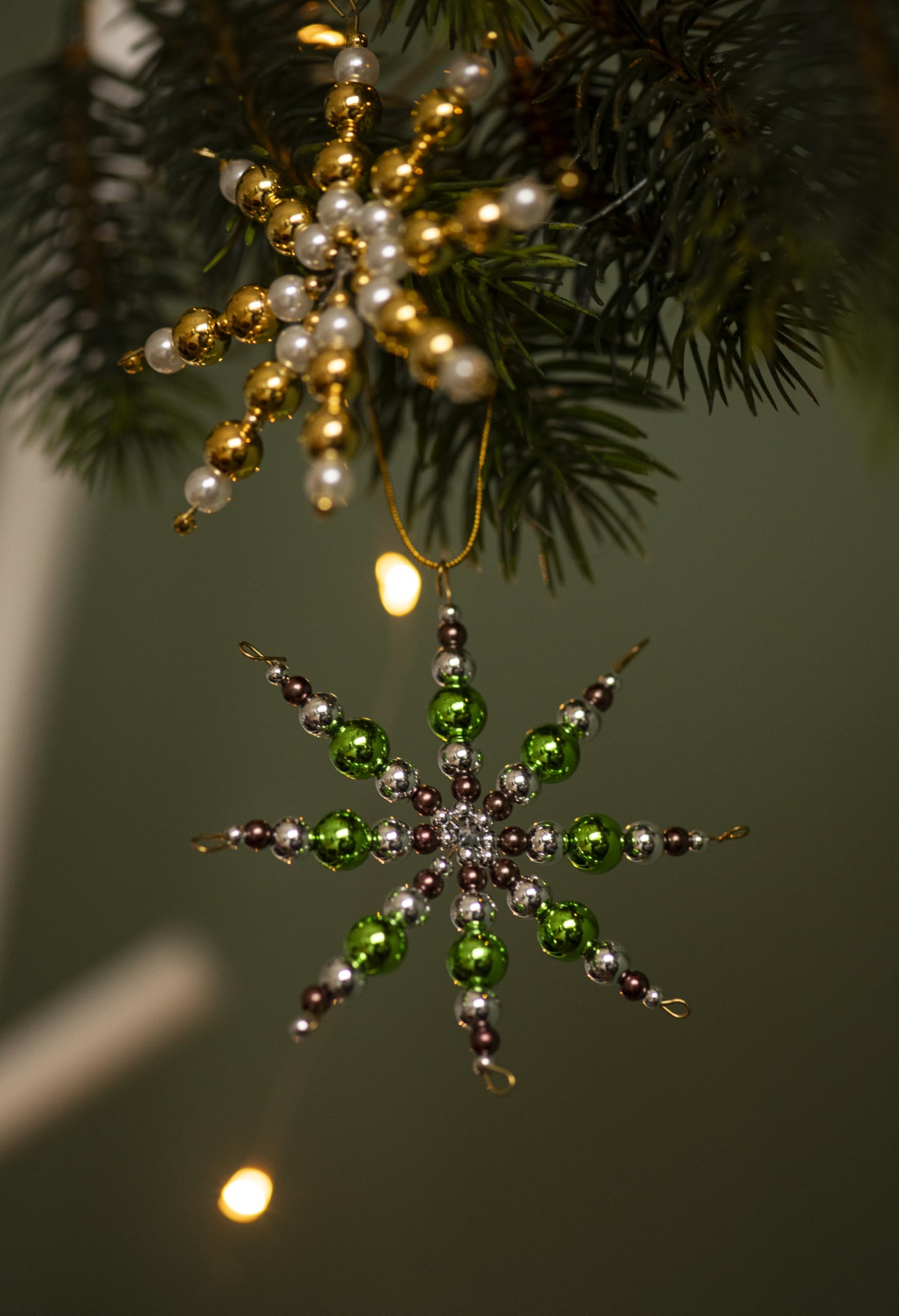 Betzold Drahtsterne-Komplett-Set - Bastelset Weihnachtsdeko Baumschmuck für Kita und Schule
