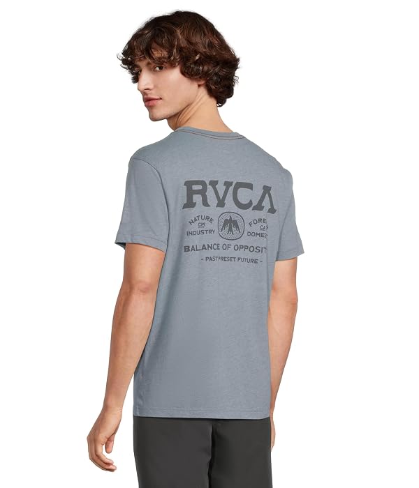 RVCA Men's VA All The Way SS Short Sleeve TEE,Vintage Navy,XX-Large by RVCA - Used condition - Image 4