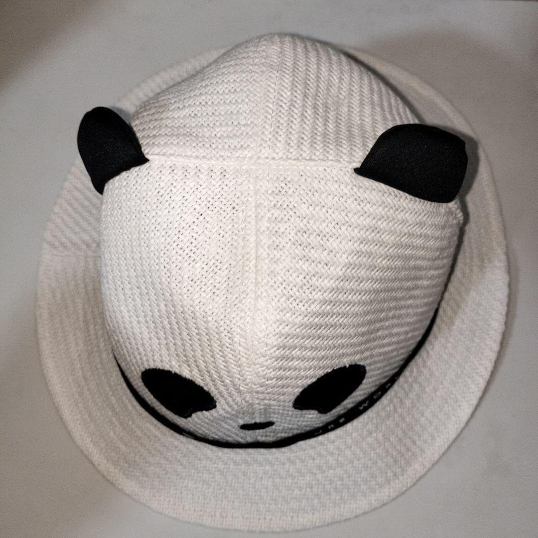 アドベンチャーワールド パンダ ペーパーハット 58cm 白