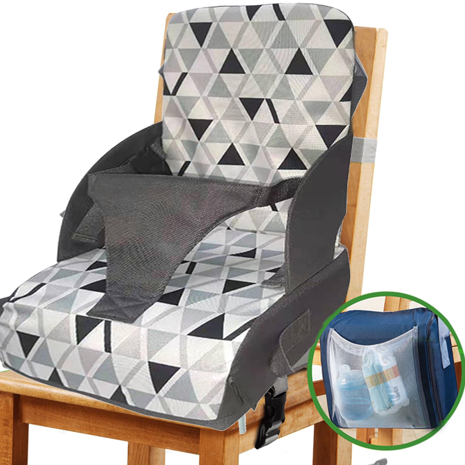 Booster de chaise haute – Coussin de siège pour enfant de 29, 26, 11 cm
