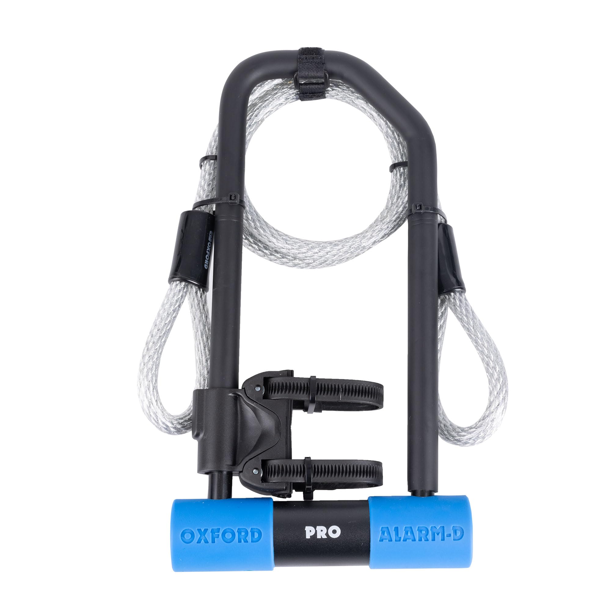 Oxford LK369 320 x 173mm + 1.2m Cable Alarm-D Pro Duo, Black/Blue, Set of 3 Pieces
