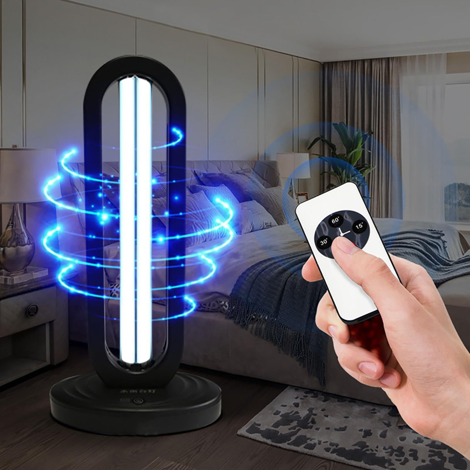 Purificatore d'aria con luce UV, purificatori d'aria per la casa | Purificatore d'aria per camera da , potente purificatore d'aria per camera da , lampada