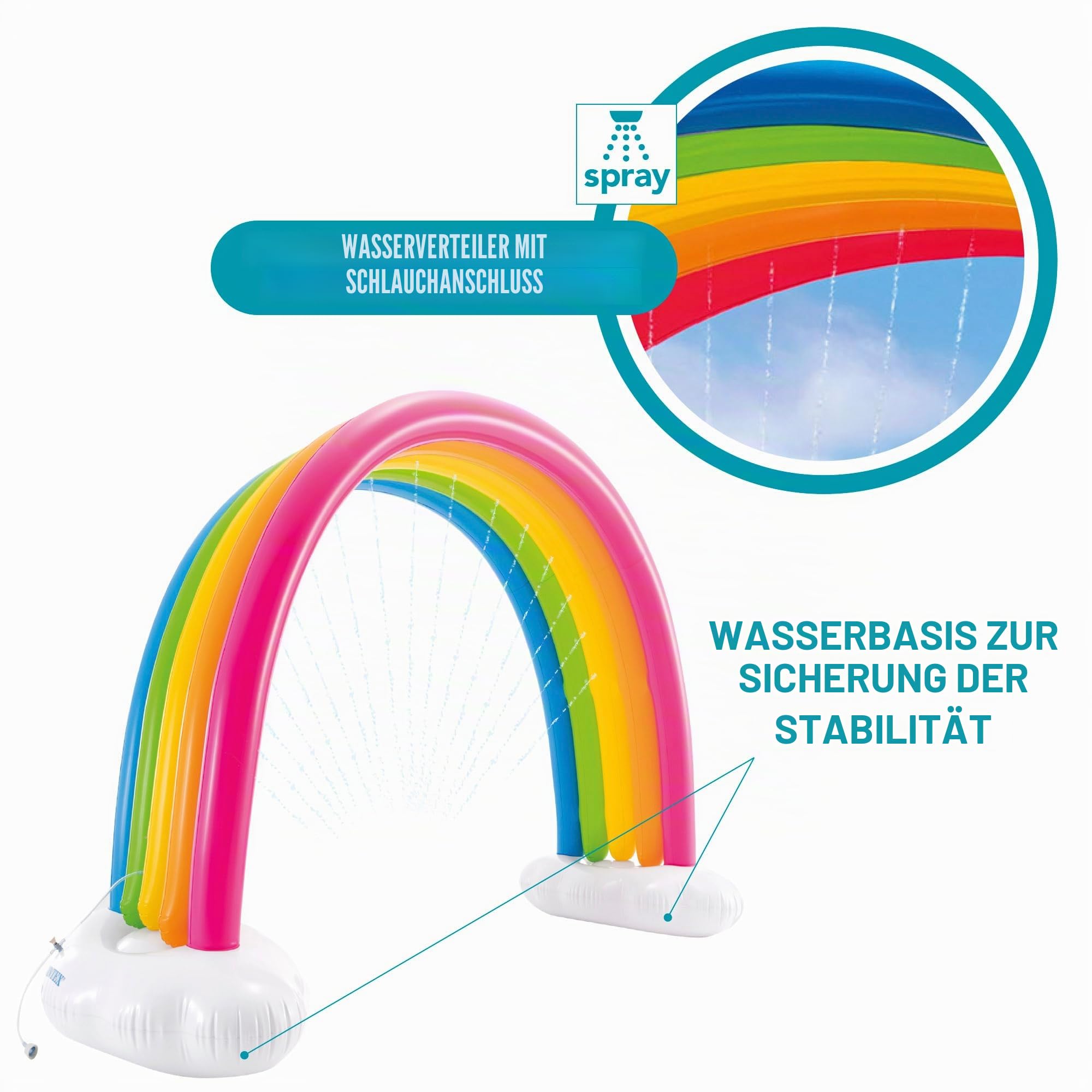Intex Rainbow Cloud Sprinkler