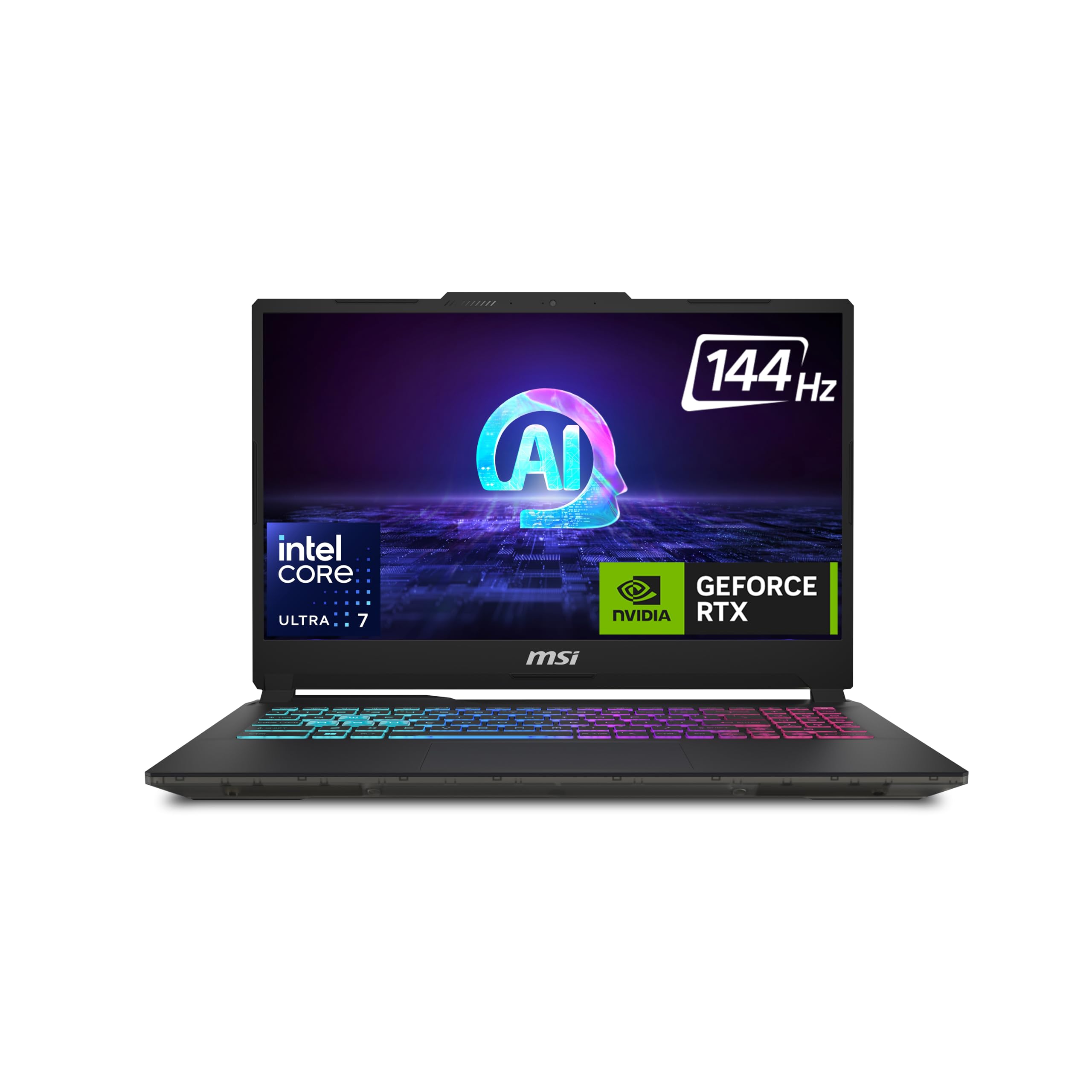 MSI Cyborg 15 AI,Intel Series 1 Core Ultra 7 155H,40CM FHD 144Hz Gaming Laptop(16GB/512GB NVMe SSD/Windows 11 Home/Office 2021/GeForce RTX 4050,GDDR6 6GB/Translucent Black/1.98Kg) A1VEK-096IN-image-45