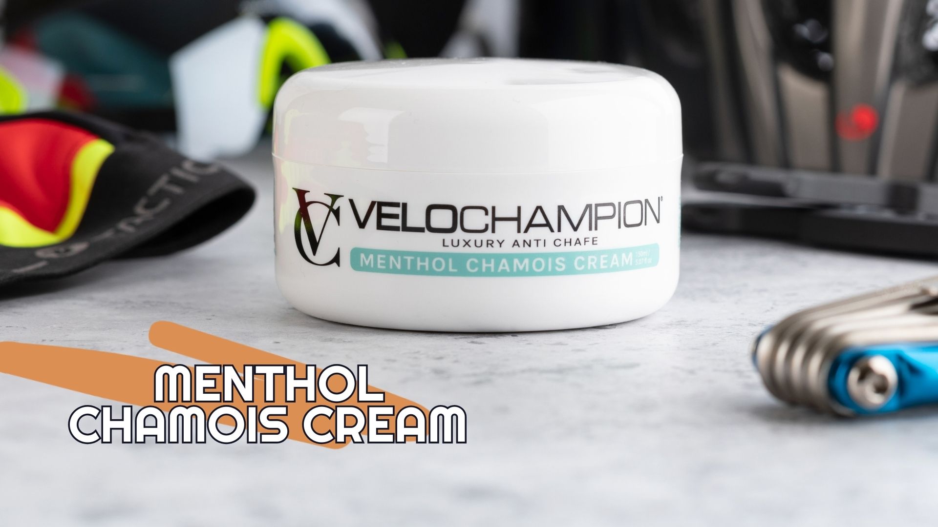 chip LXクリーム VeloChampion Luxury Chamois Cream for Cyclists, Runners and