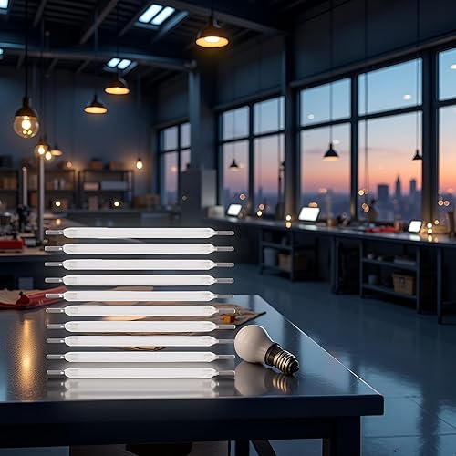 Miniatura 3 de Calsgkspray 10 bombillas LED Edison de filamento LED de 3 V, 120 MA y 1.496 in, accesorios de luz incandescente, luz fríacálida, diodo para