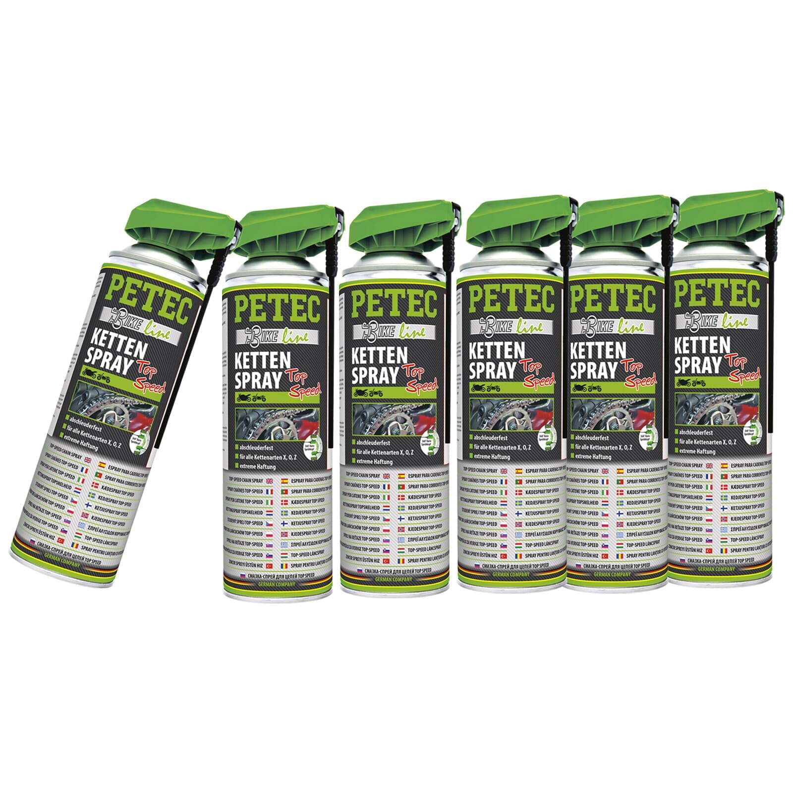 PETEC 6X 70550 Kettenspray (500 ml)