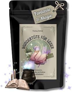 Wundertüte für Leseratten Fantasy Edition, Blind Date with a Book, Geschenk für Bücherwürmer, Bücherratten, Bücherliebhaber – Die perfekte Überraschung für Buch Fans, Booklover Geschenke