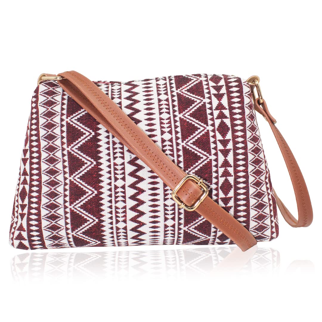 Women Sling Bag (Maroon) (B0BVBW152S) Amazon Price History, Amazon Price Tracker