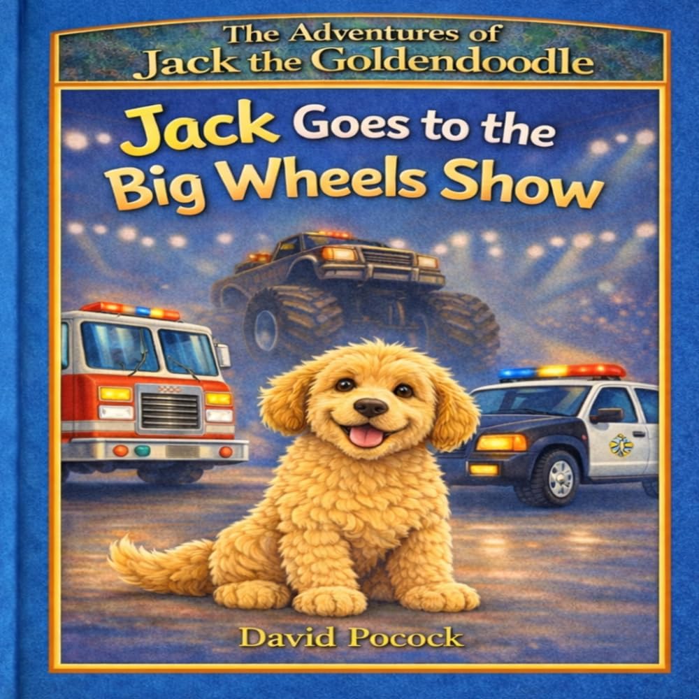 Jack Goes to the Big Wheels Show: The Adventures of Jack the Goldendoodle