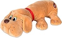 Vista 2 de Basic Fun Pound Puppies - Peluche clásico de animal de peluche - Gran regalo para niñas y niños - 43 cm - Beige