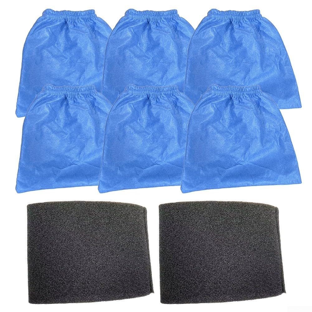 Filtros de Tela VRC2 para Vacmaster Húmedo Seco 6 Unidades