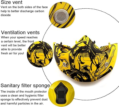 Miniatura 10 de SPOSUNE Gafas de motocicleta desmontables, para motocross, ATV, motocross, paintball, antiarañazos, UV400, para hombres y mujeres