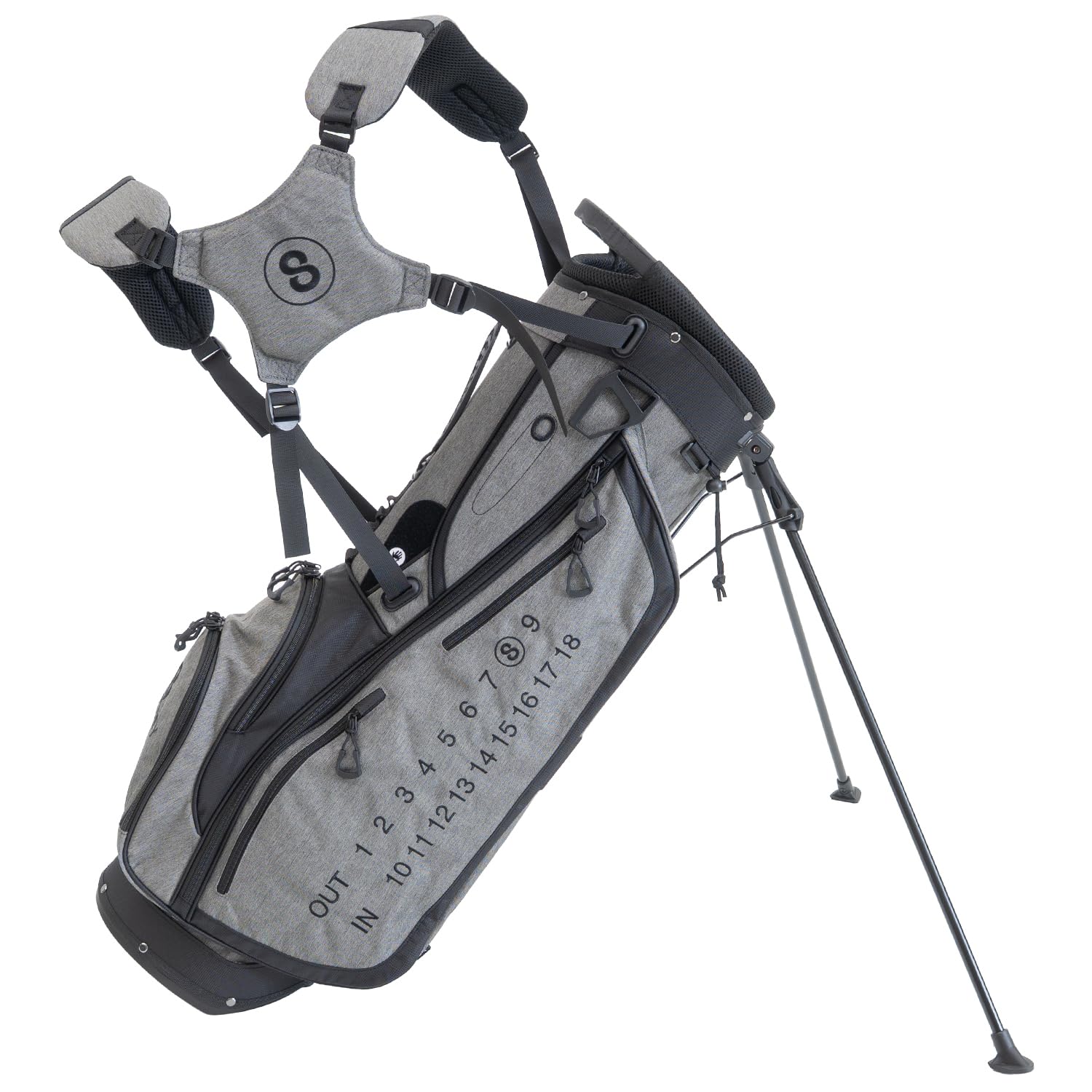 Amazon | [SPEDEY GOLF] キャディバッグ スタンドバッグ 軽量 2.2kg