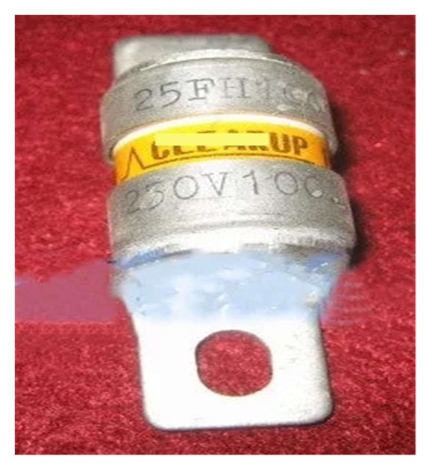 Fusible 25FH100 100A 250V cartouche cylindrique pour protection électrique