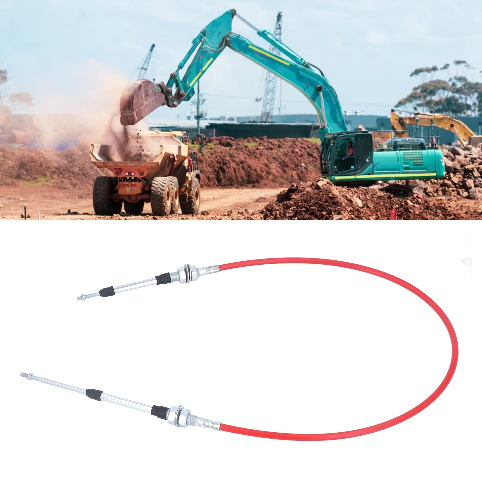 Parte del Cavo Dell'acceleratore Dell'escavatore in Acciaio Inossidabile dell'unità di Elaborazione del Cavo Dell'acceleratore Compatibile con EX330