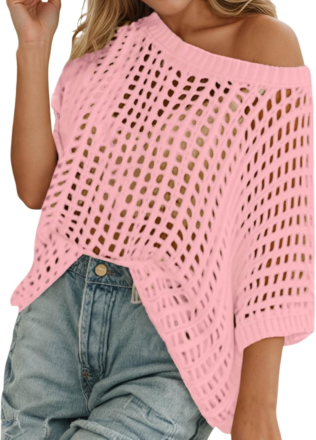 Women's Cotton T-Shirt Long Sleeve Top Chic Casual Lightweight Loose Plain Round Neck Soft Modern All Seasons A178