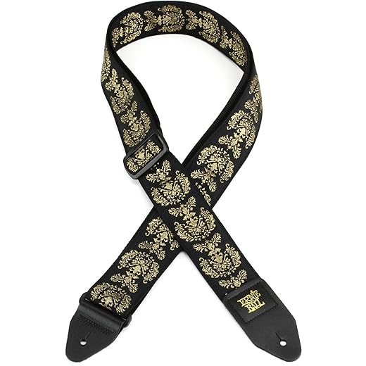 Ernie Ball Classical Jacquard Guitar/Bass Strap - Royal Coat of Arms